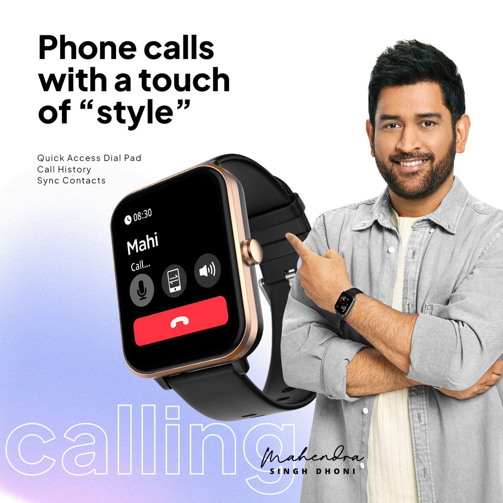 Buy FIRE-BOLTT Tide Plus Smartwatch with Bluetooth Calling (46.5mm